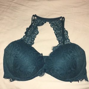 Victoria’s Secret PINK blue push up bra 36DD